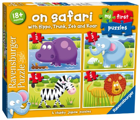 Ravensburger On Safari My First Puzzles