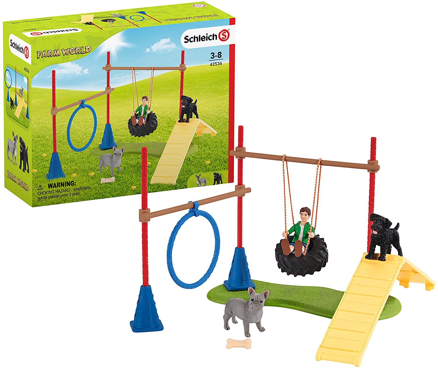 Schleich Puppy Agility Training