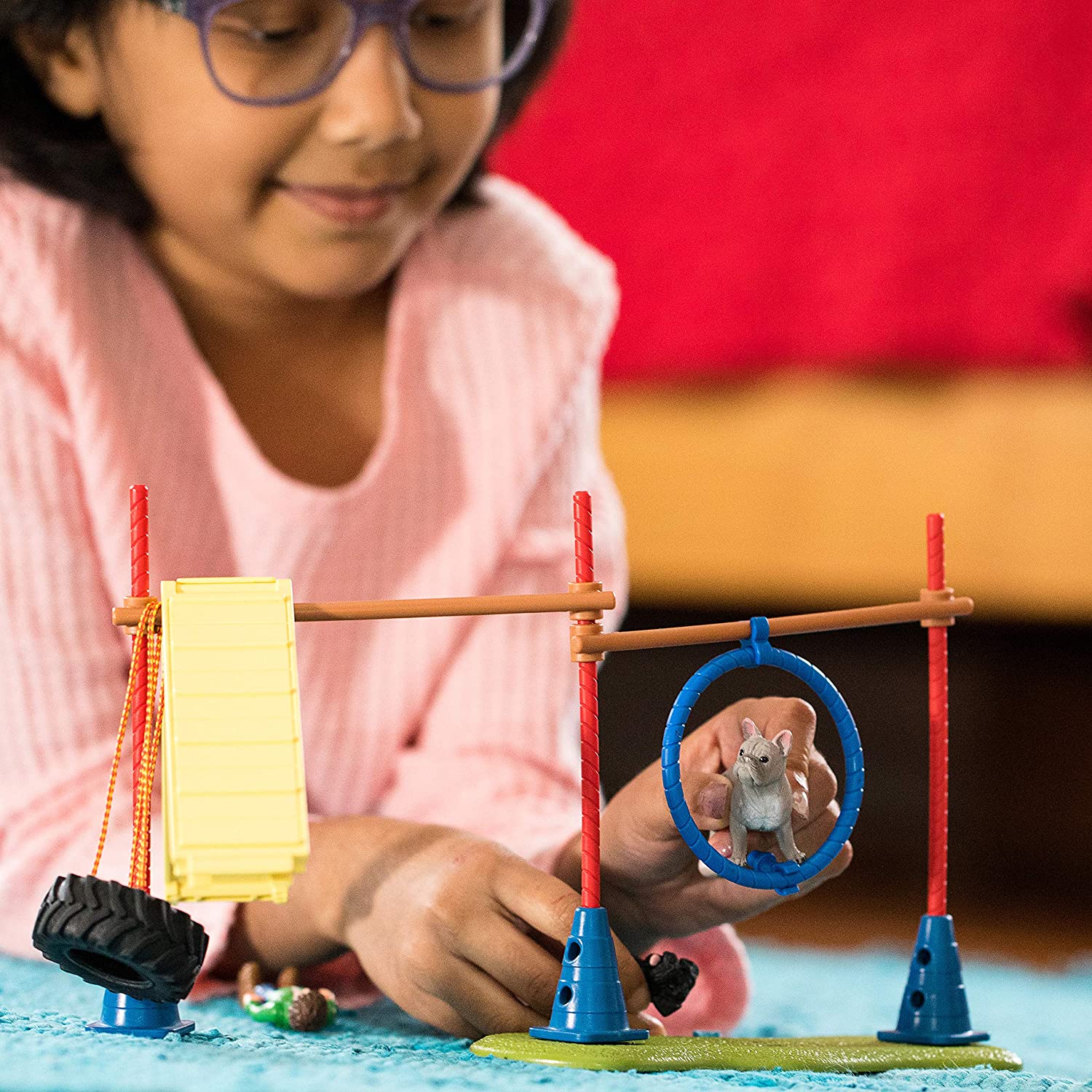 Schleich Puppy Agility Training