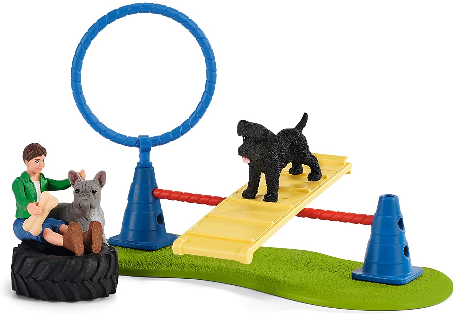 Schleich Puppy Agility Training