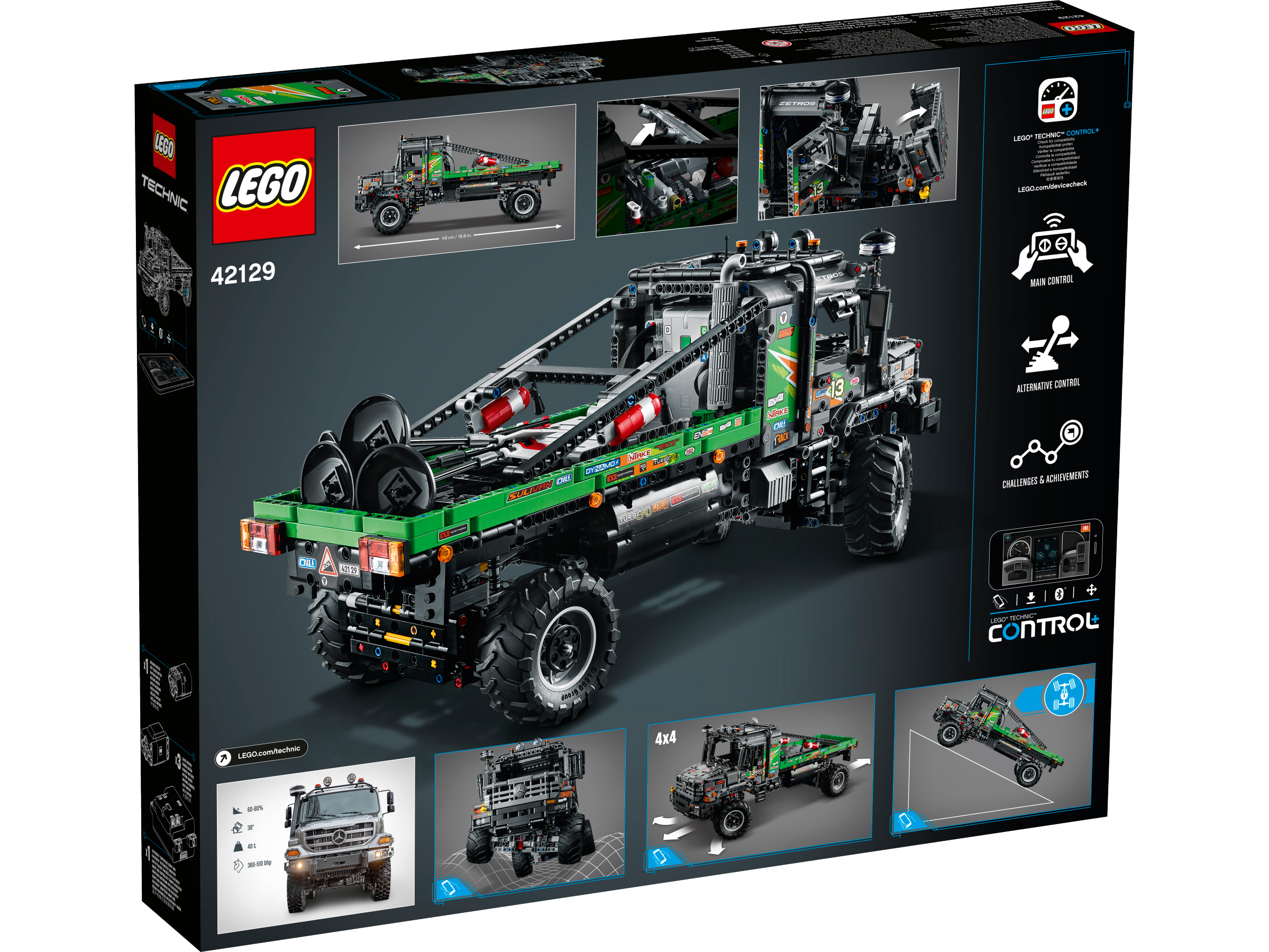 Lego 42129 Technic Mercedes Benz Zetros 4x4