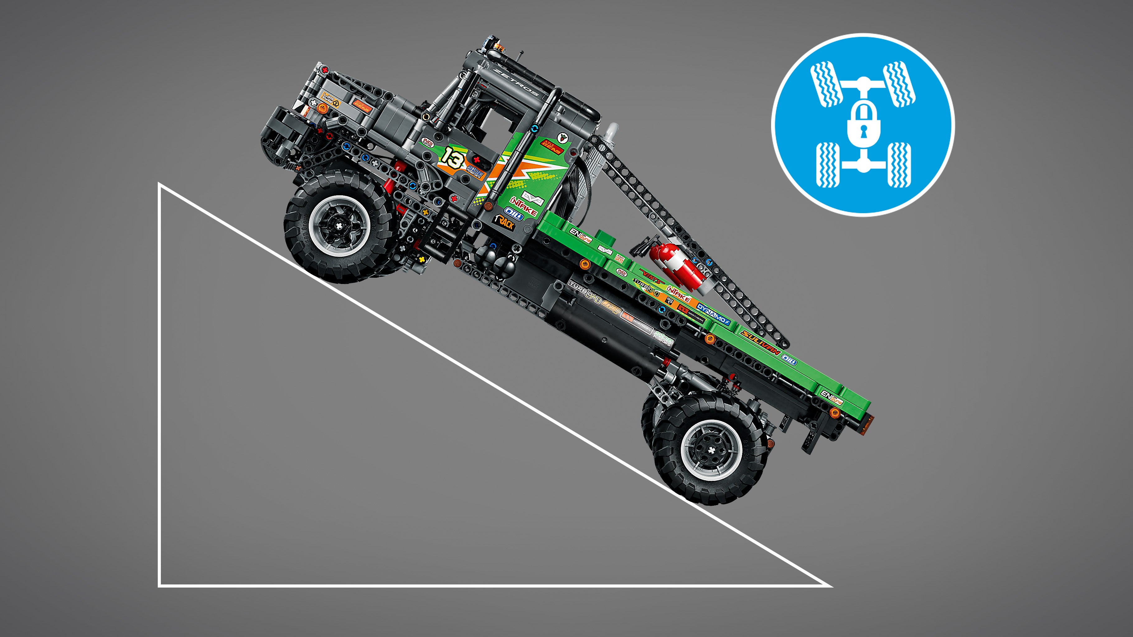 Lego 42129 Technic Mercedes Benz Zetros 4x4