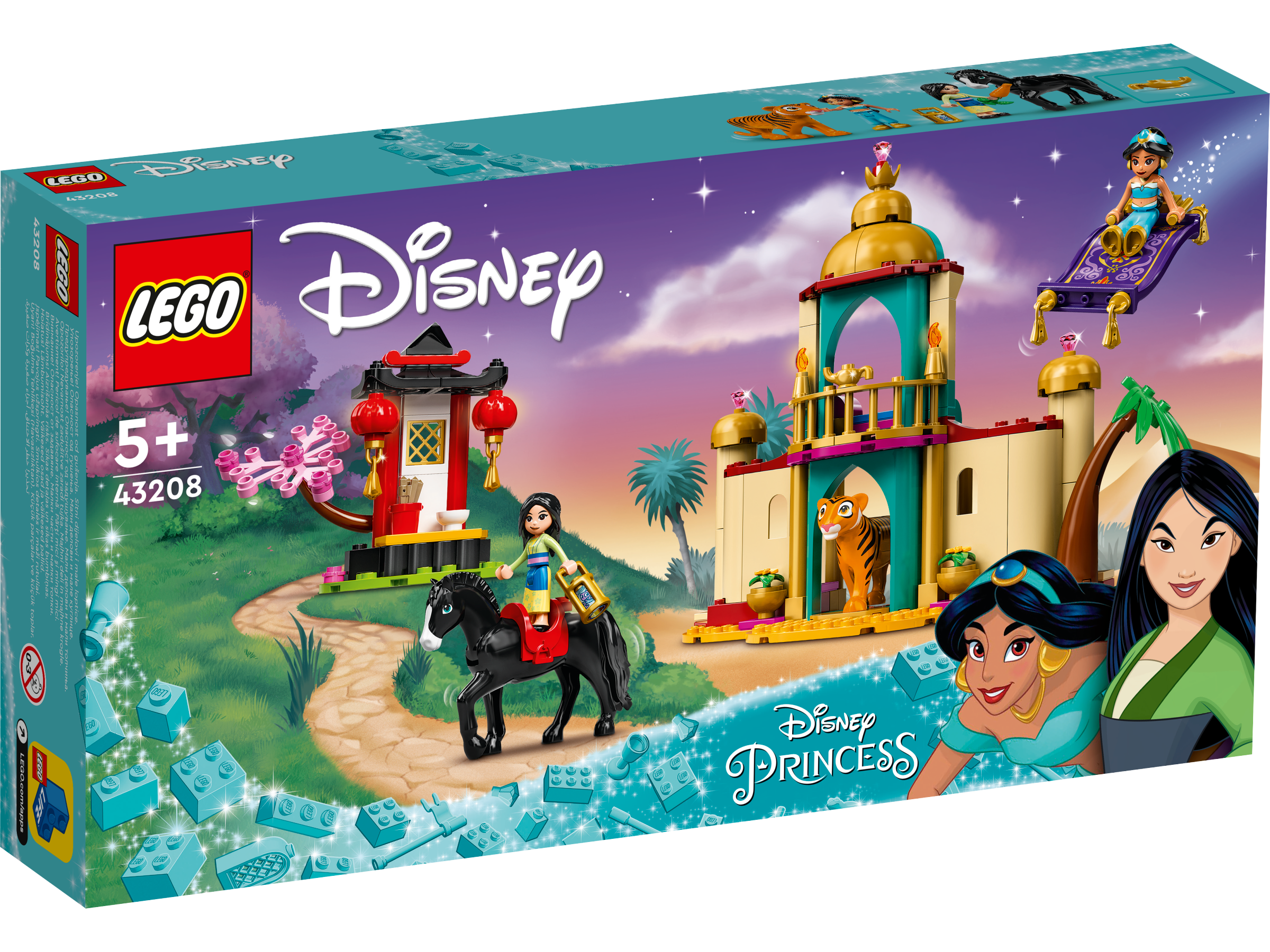 Lego 43208Jasmine and Mulan Adventure