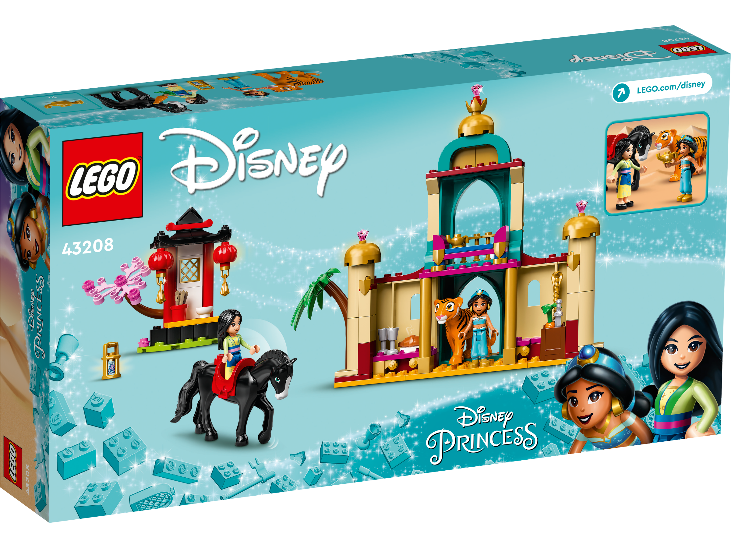 Lego 43208Jasmine and Mulan Adventure