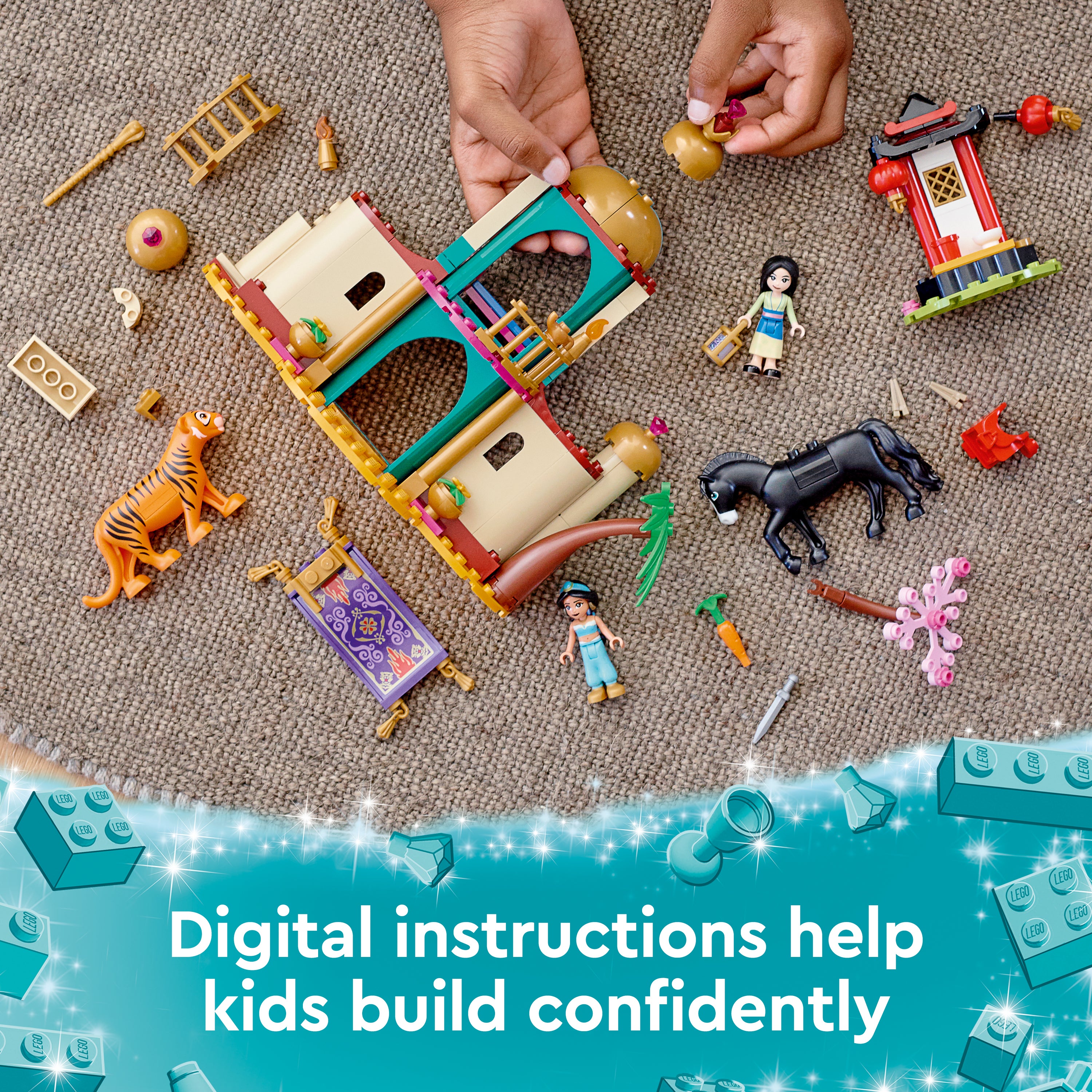 Lego 43208Jasmine and Mulan Adventure