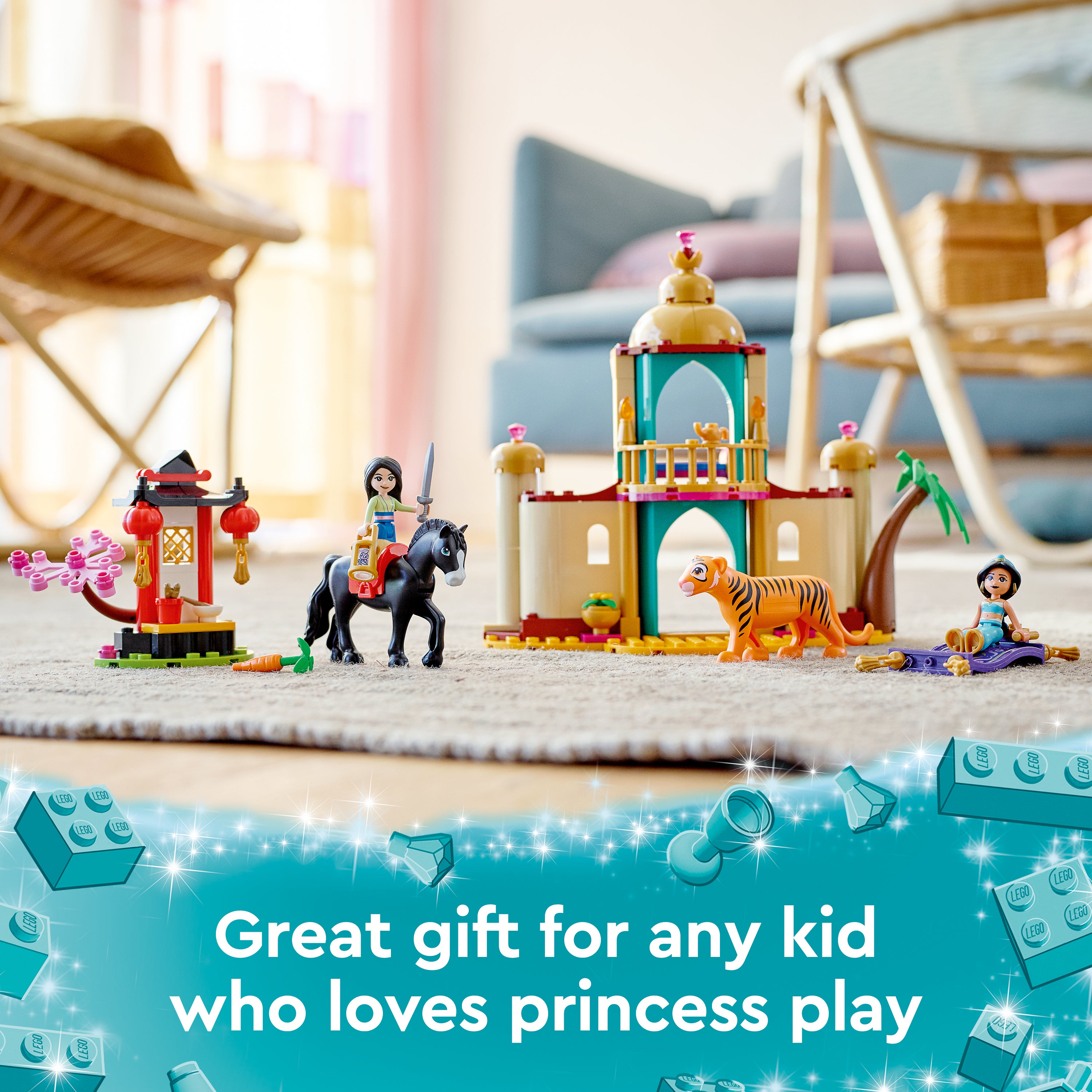 Lego 43208Jasmine and Mulan Adventure