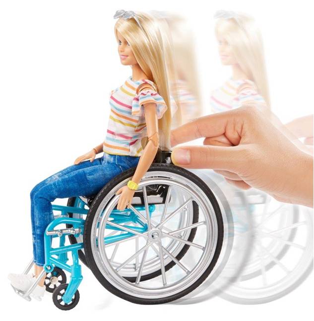 Barbie And Wheelchair Blonde