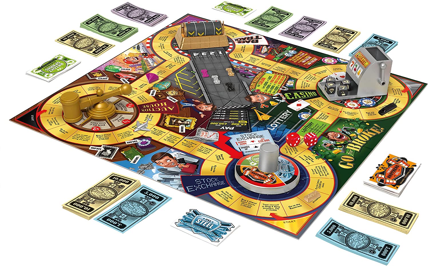 Go For Broke Board Game