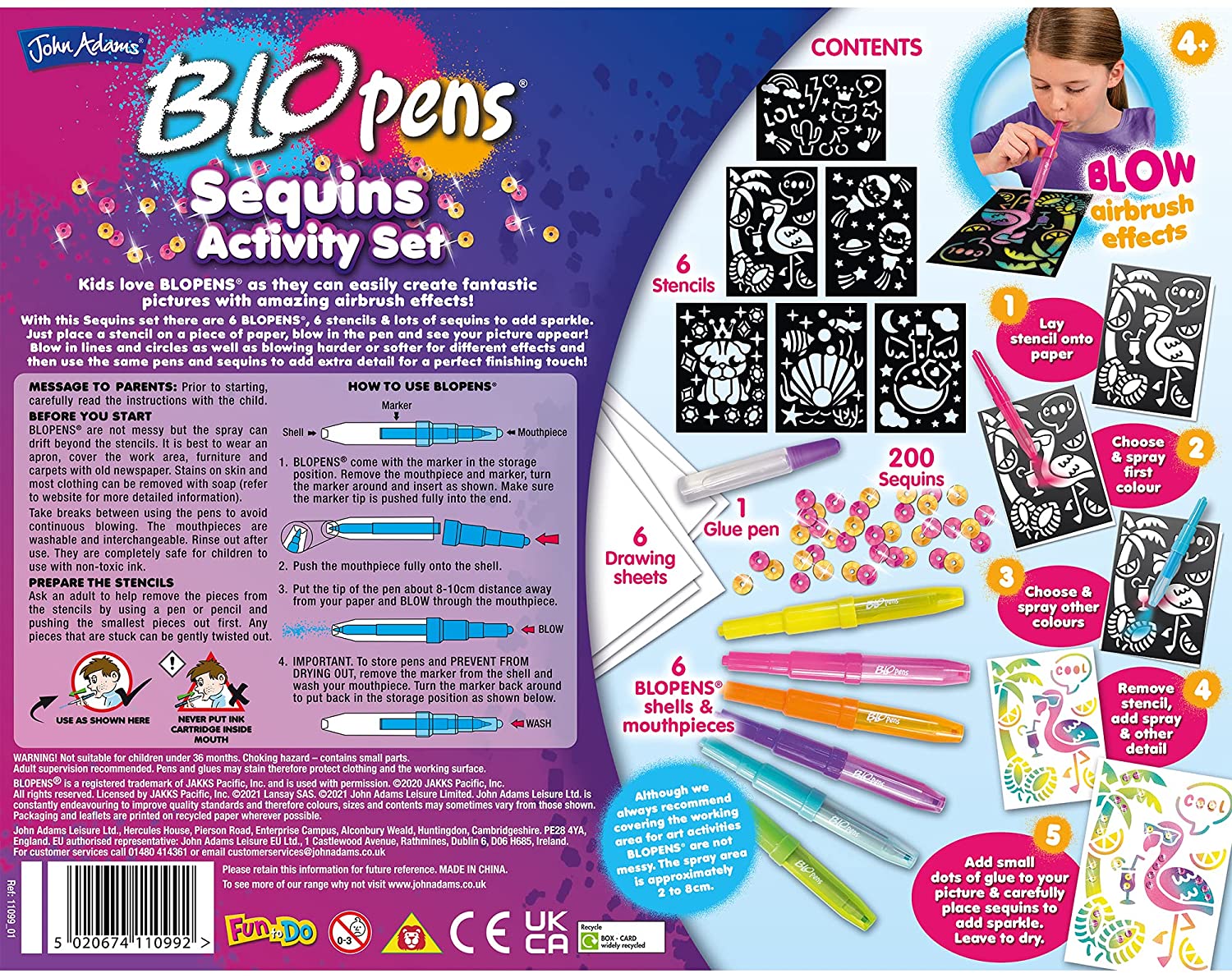 BLOPENS® Sequins Activity Set