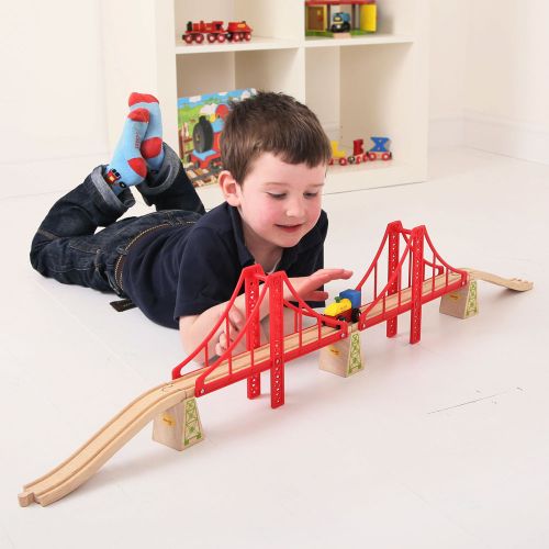 Big Jigs Double Suspension Bridge for Train Set