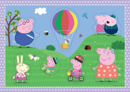 Ravensburger Peppa Pig Shaped Puzzle 24 Piece Jigs
