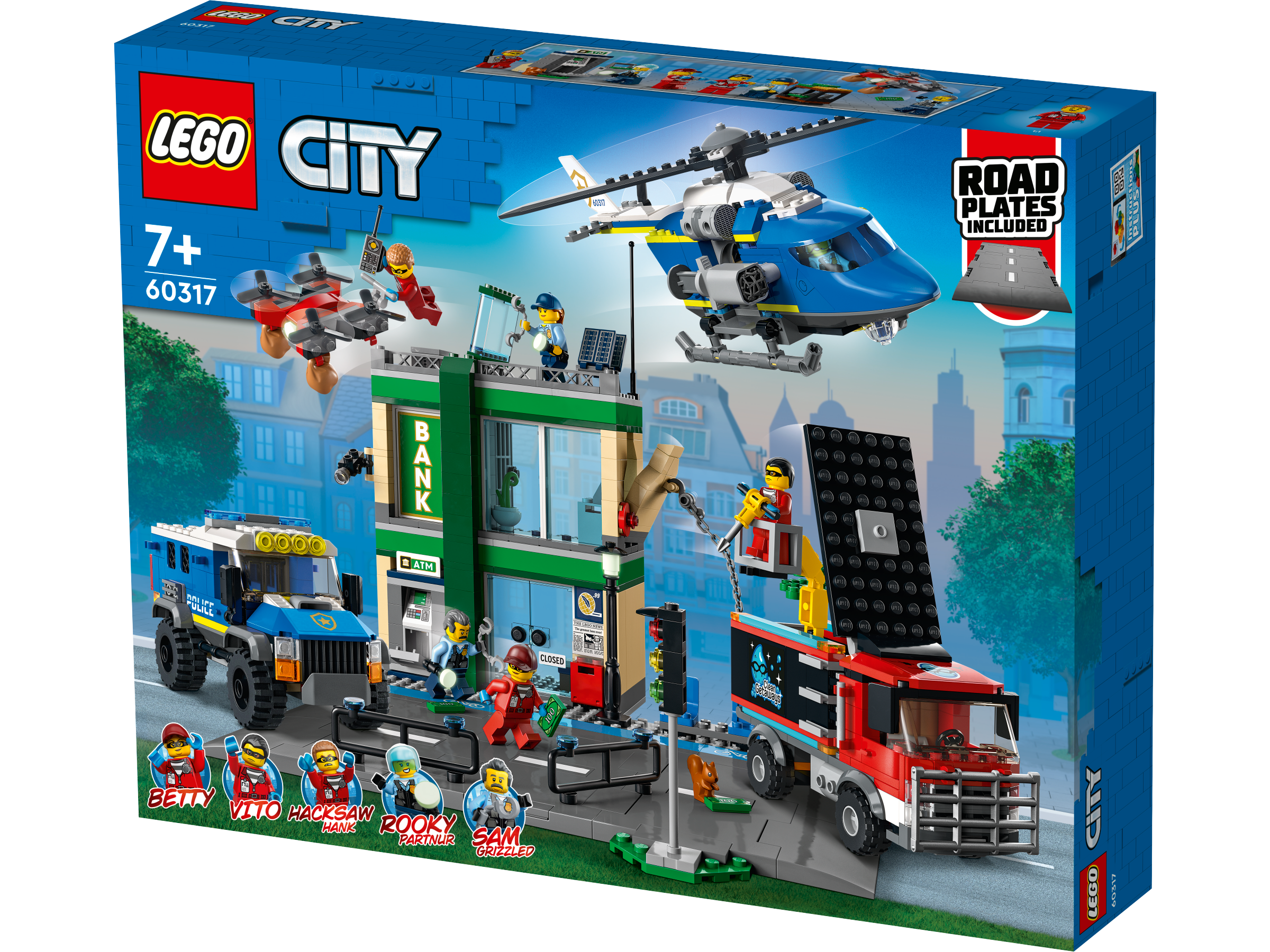 Lego 60317 Police Chase at the Bank
