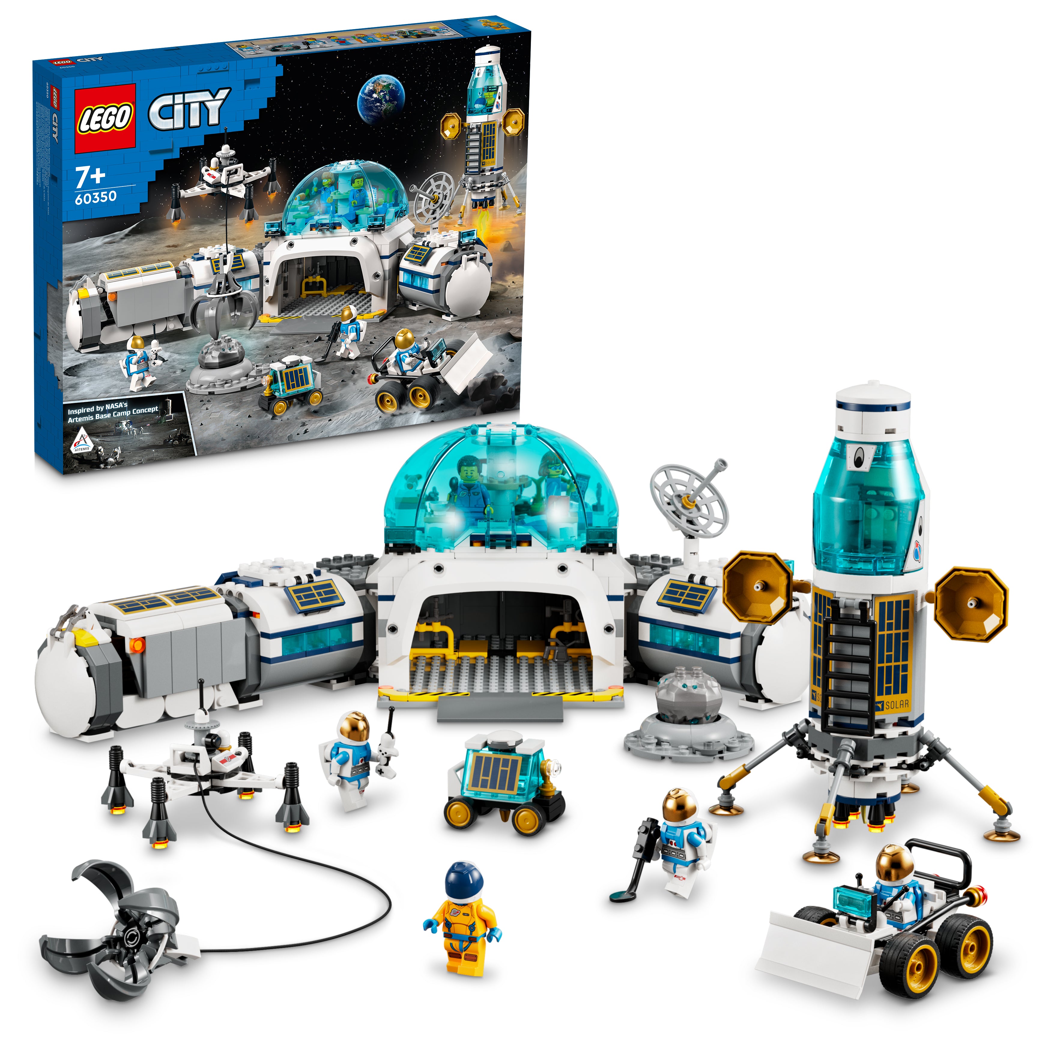 Lego 60350 Lunar Research Base Space Astronaut set