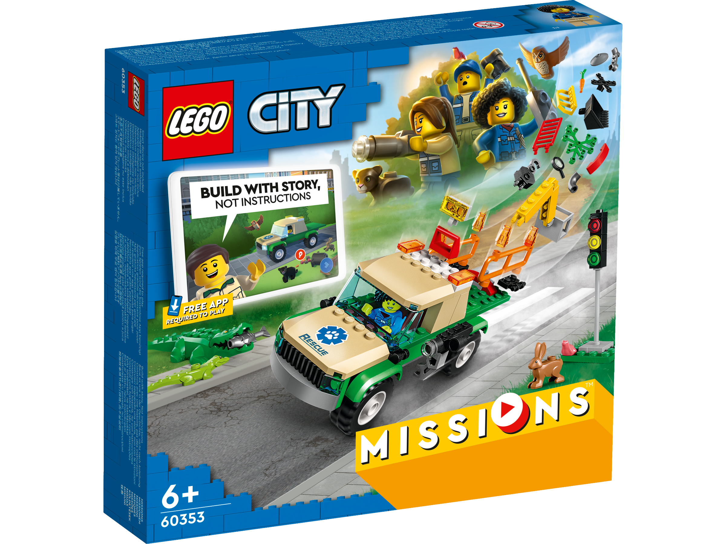 Lego 60353 Wild Animal Rescue Mission