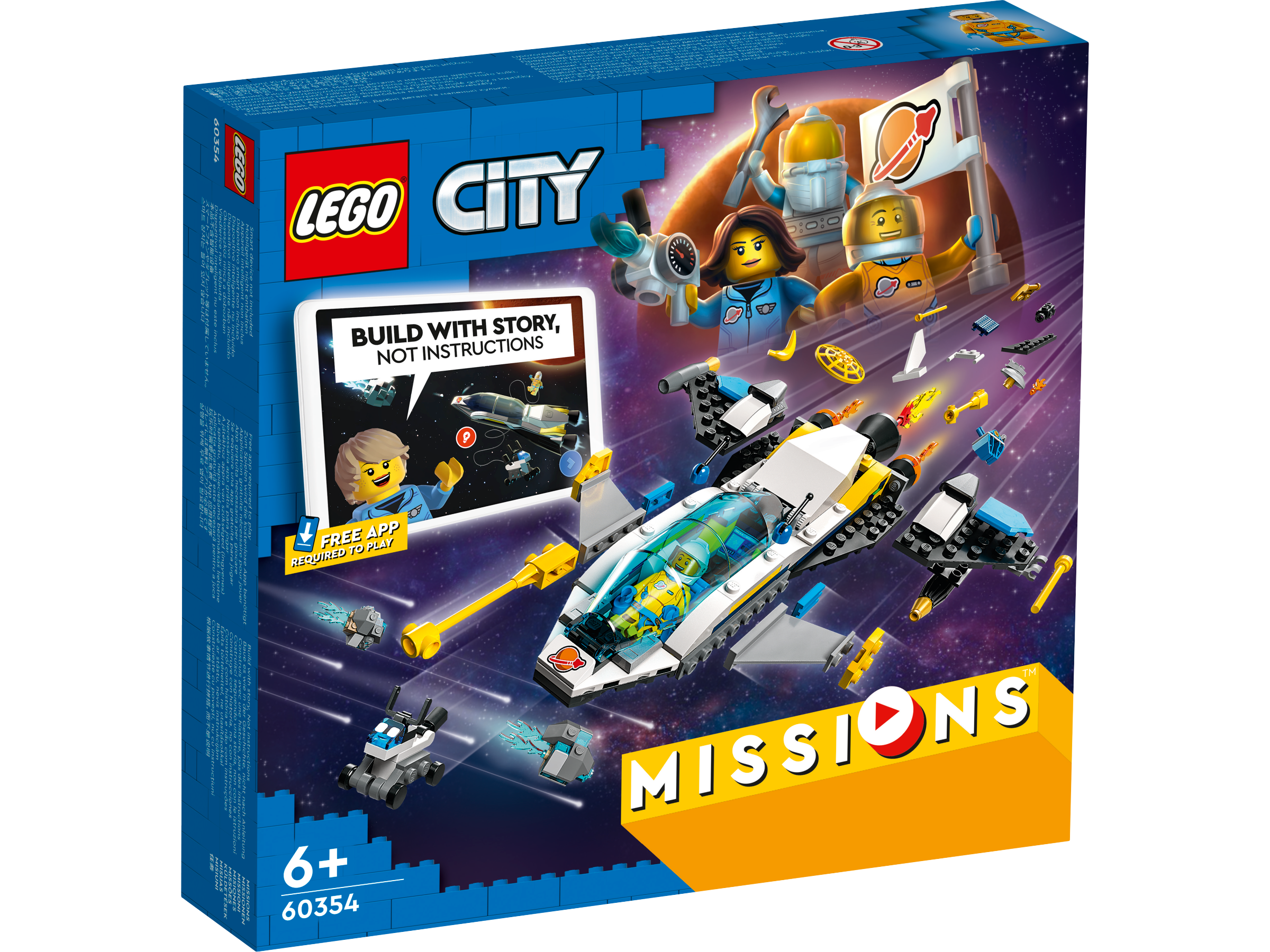 Lego 60354 Mars Spacecraft Exploration Missions