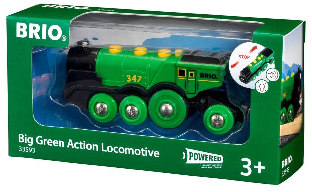 Brio Big Green Action Locomotive