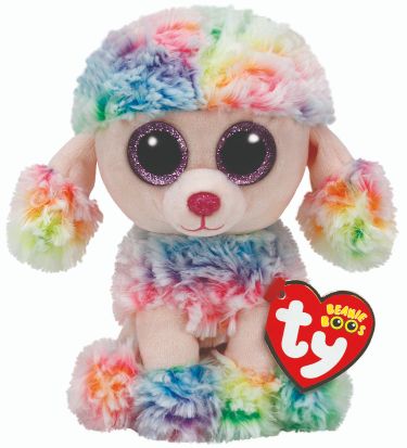 Ty Rainbow Poodle Beanie Boos
