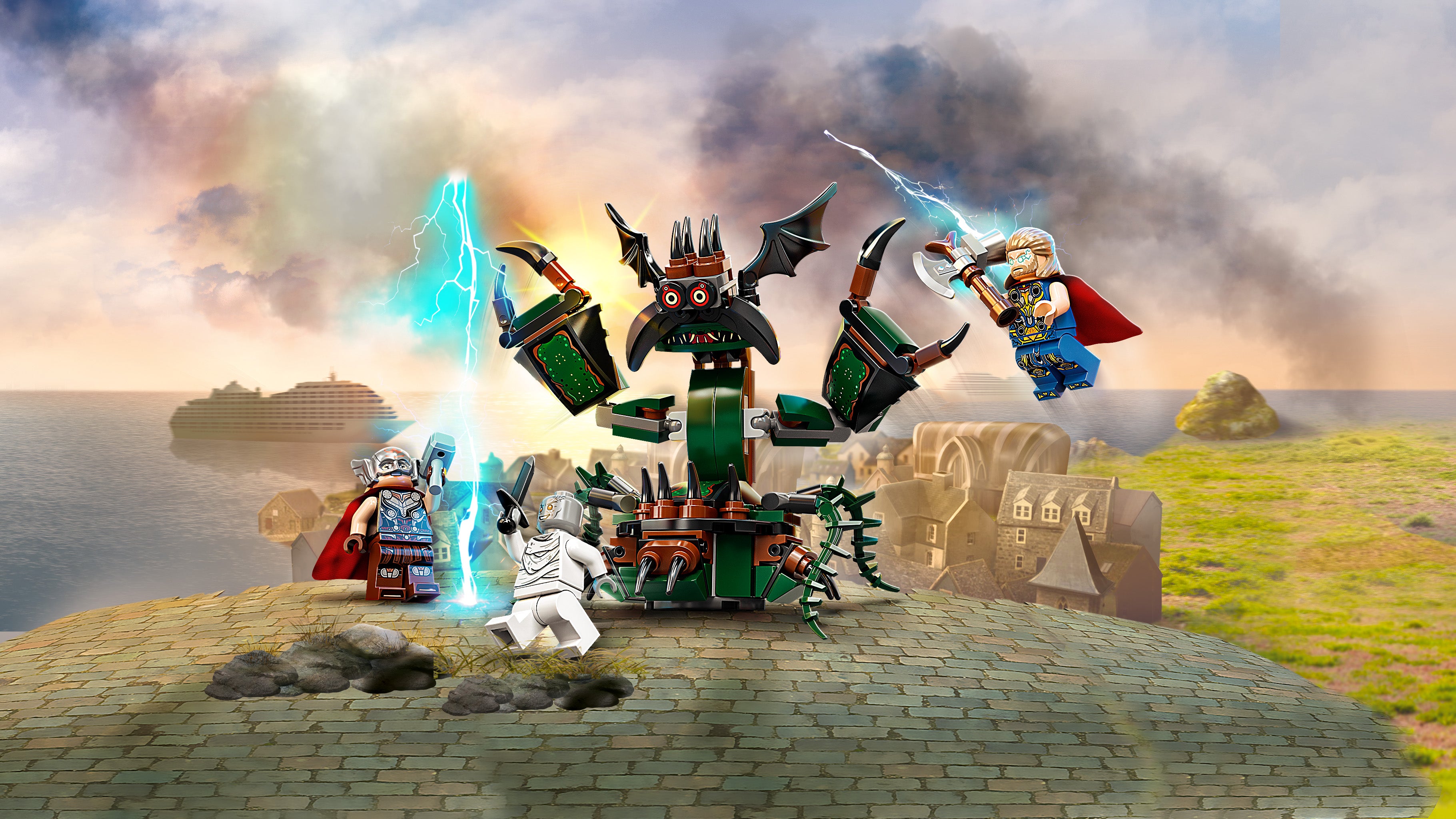 Lego 76207 Super Heroes Thor Attack on New Asgard