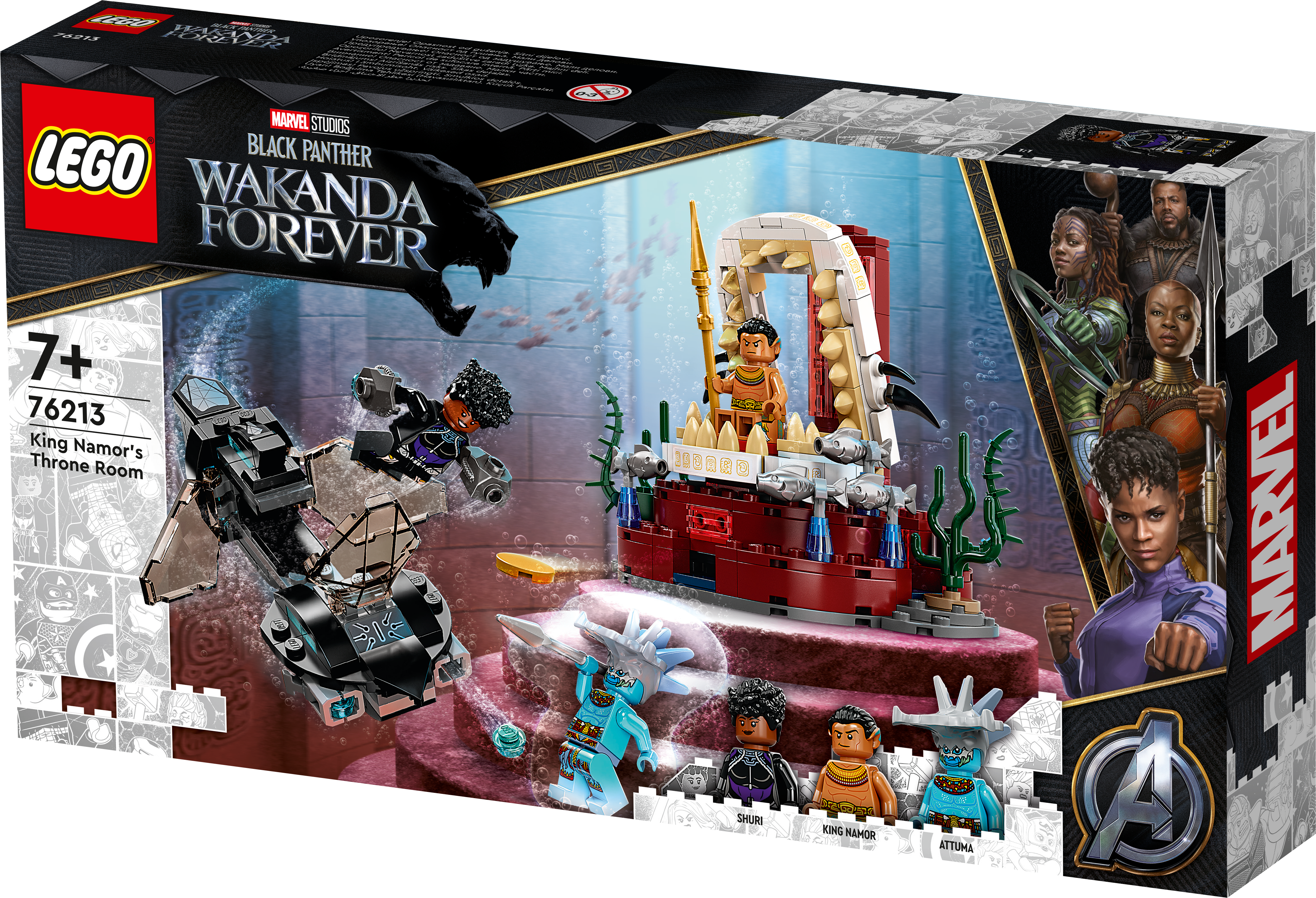 Lego 76213  King Namors Throne Room