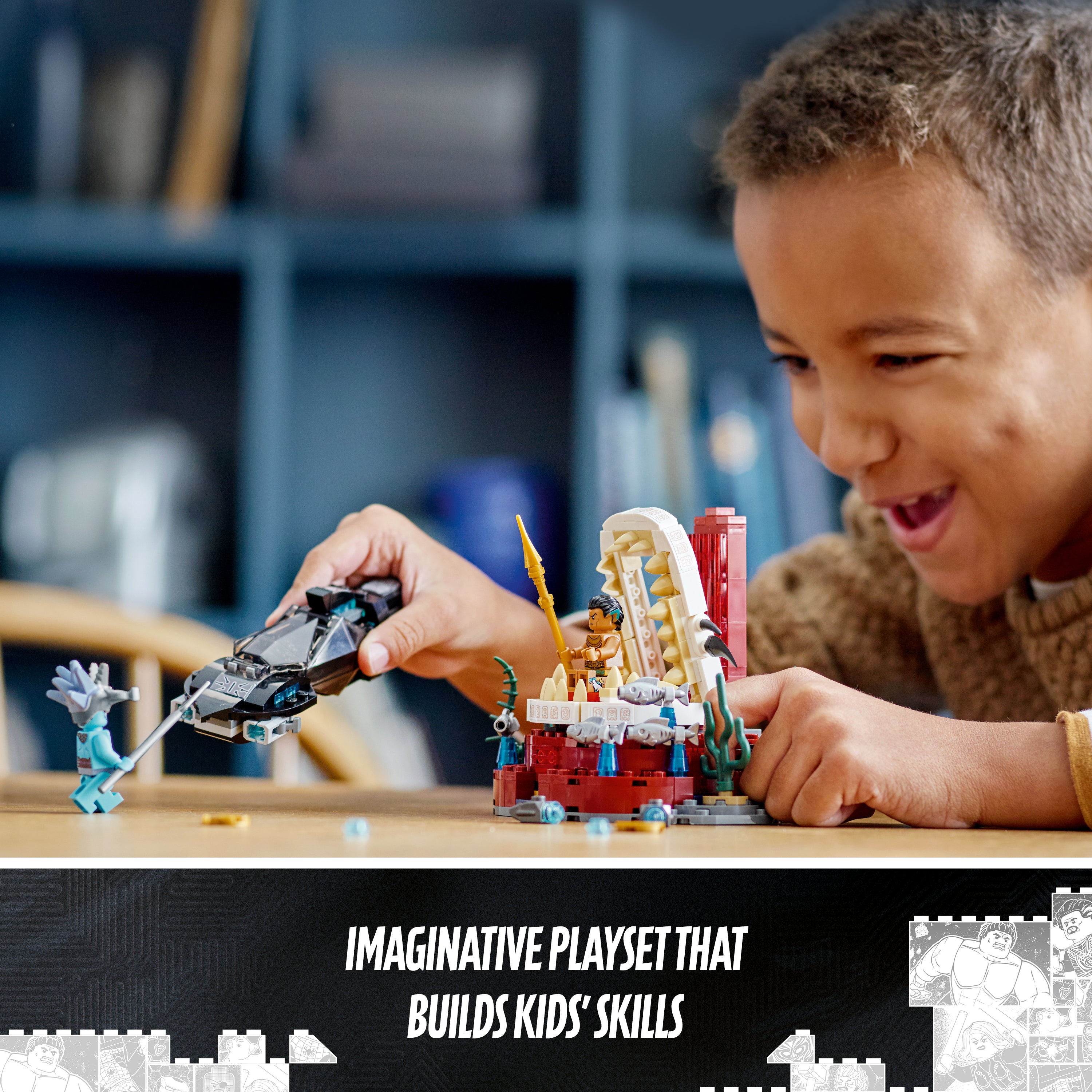 Lego 76213  King Namors Throne Room