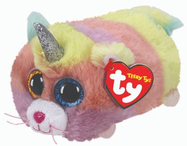 Ty Heather Cat With Horn Teeny Ty
