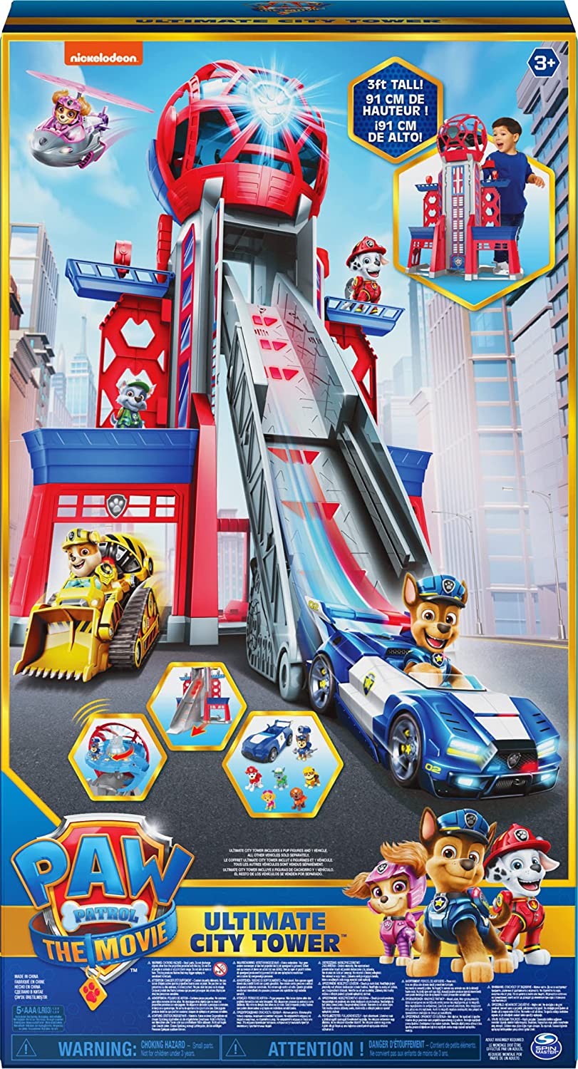 Paw patrol hotsell tower figures