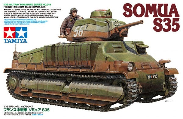 Tamiya Somua S35 1:35 Scale Kit