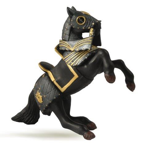 Papo Horse In Black Armour
