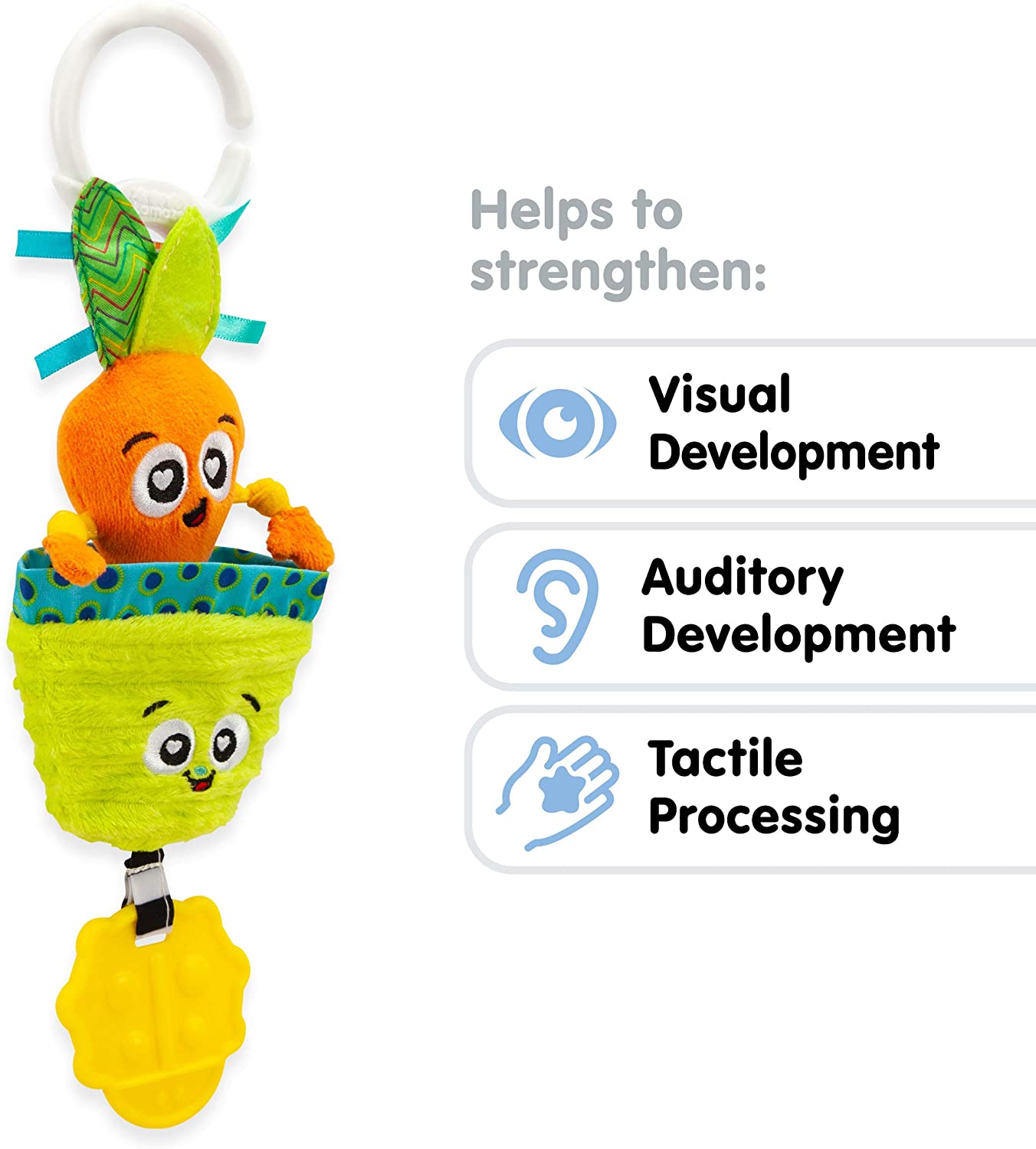 Lamaze Mini Clip & Go Carrot