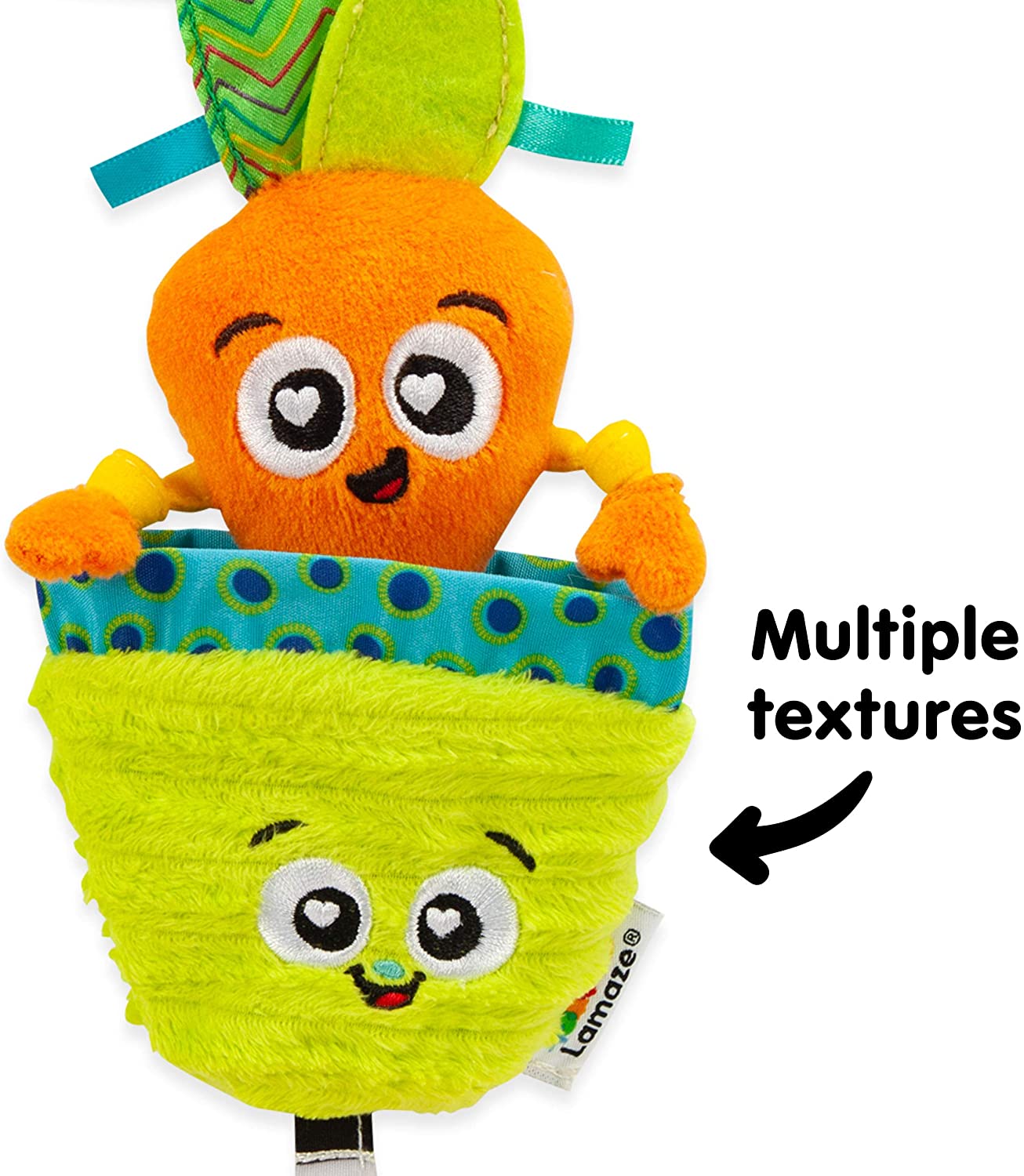 Lamaze Mini Clip & Go Carrot