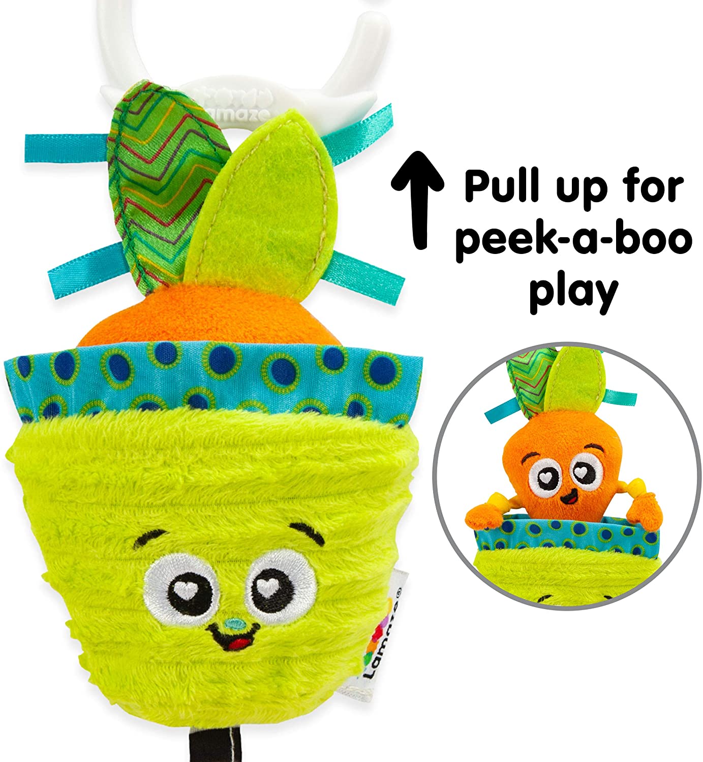 Lamaze Mini Clip & Go Carrot