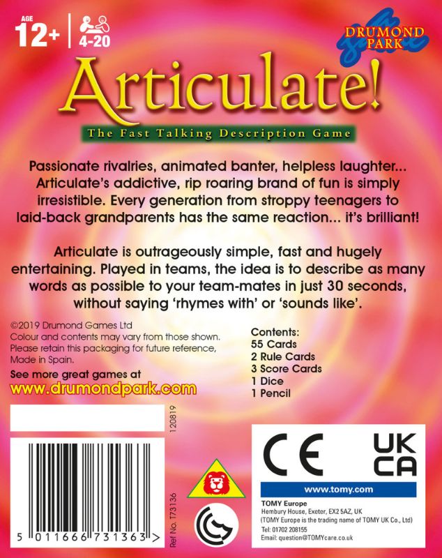 Atriculate Mini Travel Game