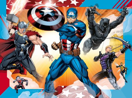 Ravensburger Avengers Assemble 4 In A Box