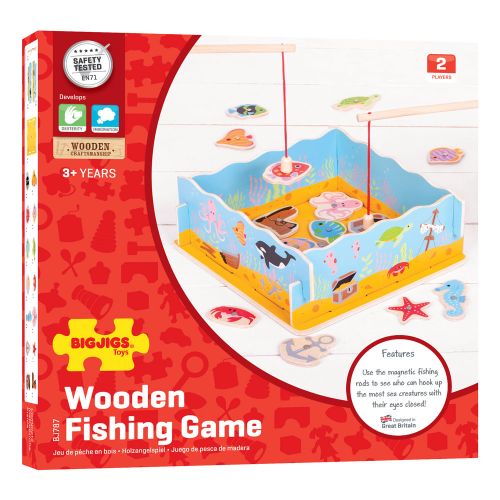 Wooden Fishing Game