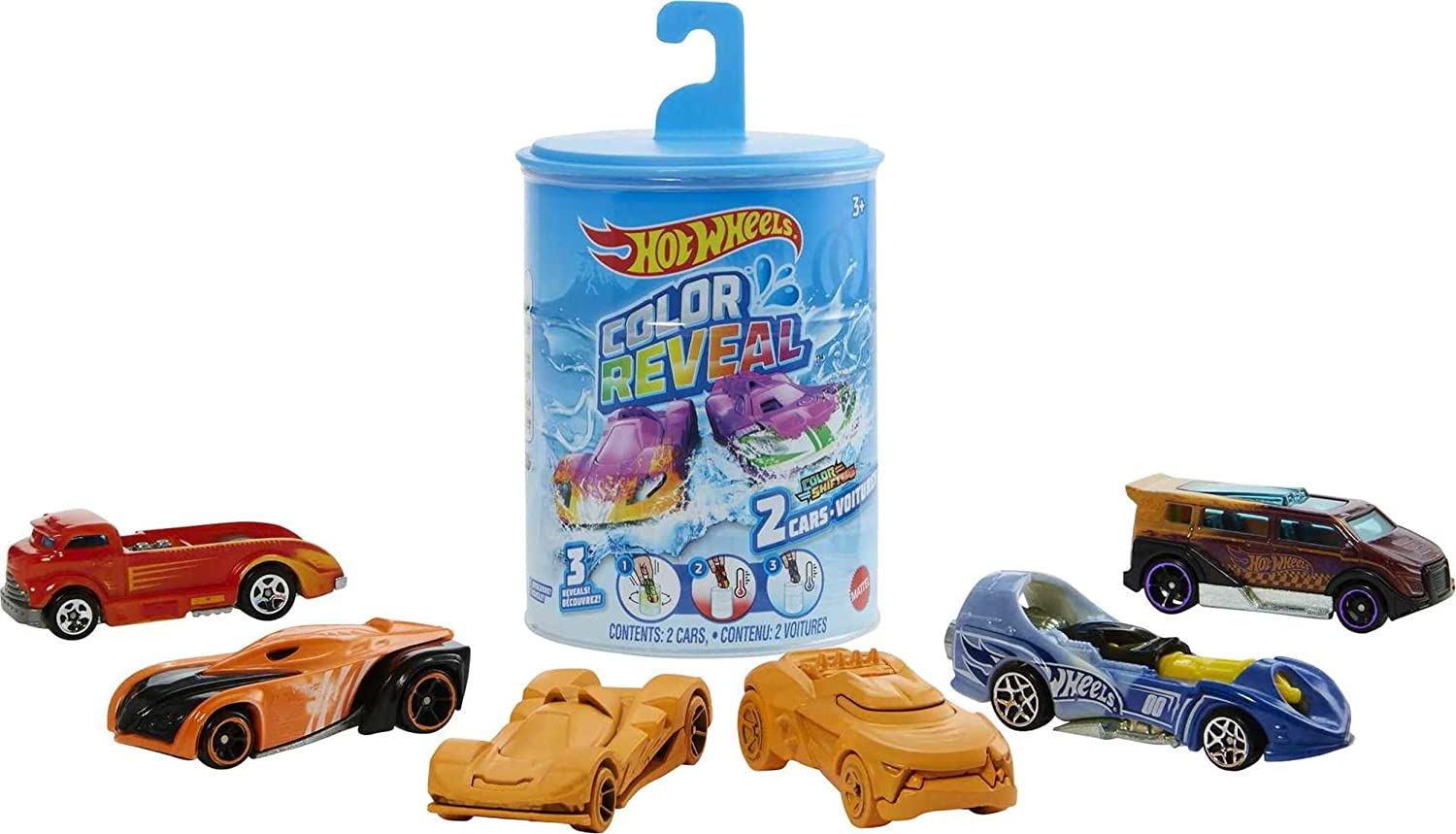 Hot Wheels Colour Reveal 2 pack Surprise