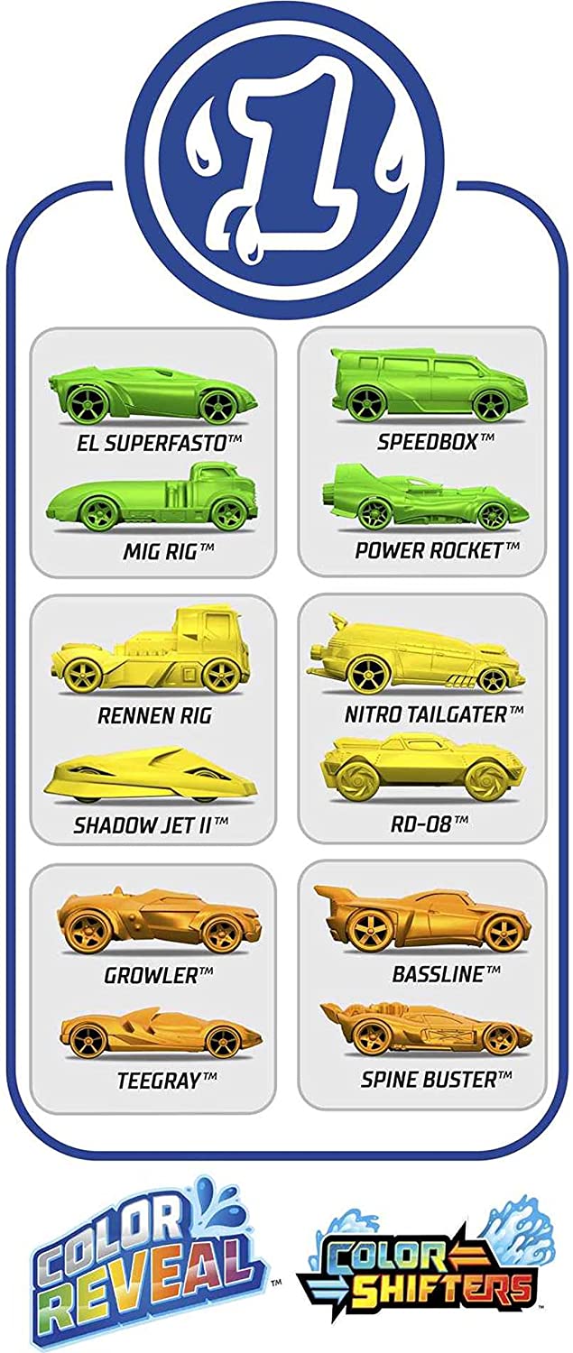 Hot Wheels Colour Reveal 2 pack Surprise