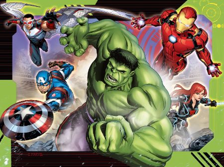 Ravensburger Avengers Assemble 4 In A Box