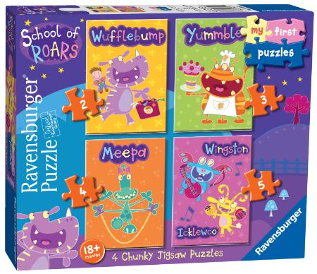 Ravensburger School Of Roars - My First Puzzles