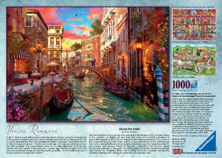 Venice Romance 1000 Piece Jigsaw Puzzle