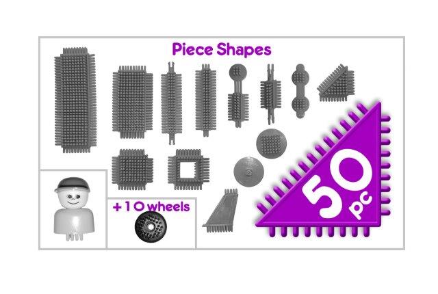 Fun Bricks 50 Piece Set