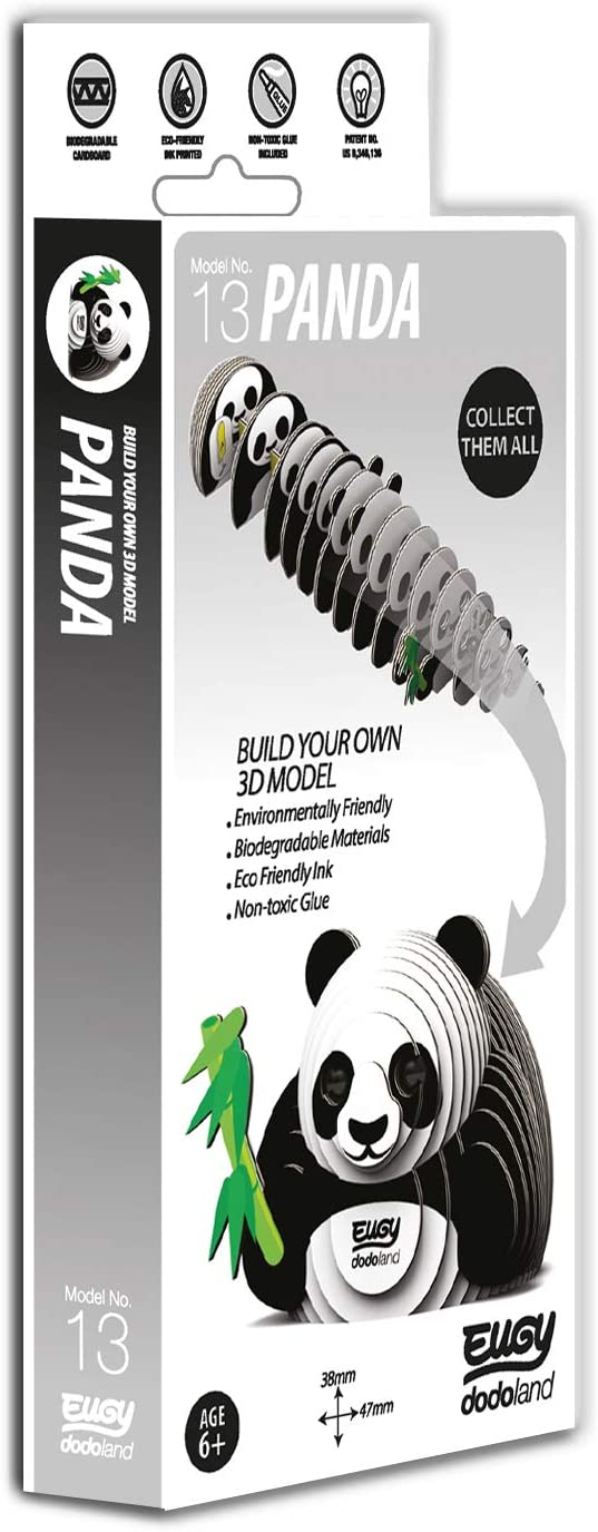 EUGY Panda 3D Puzzle