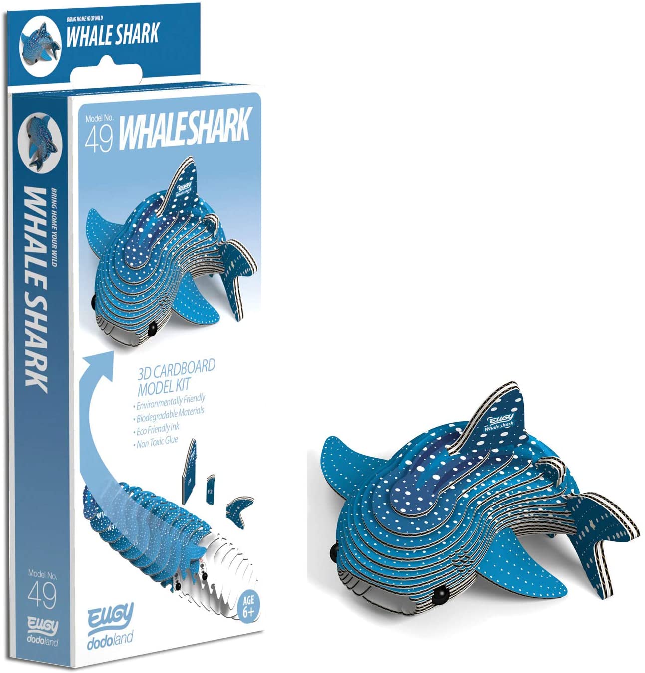 EUGY Whale Shark 3D Puzzle