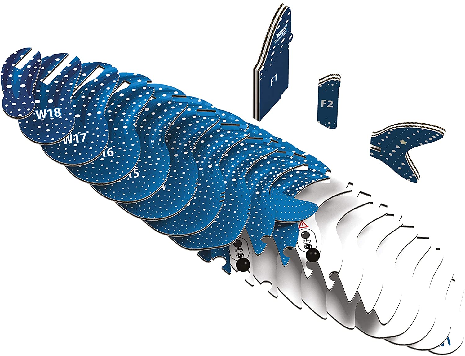 EUGY Whale Shark 3D Puzzle