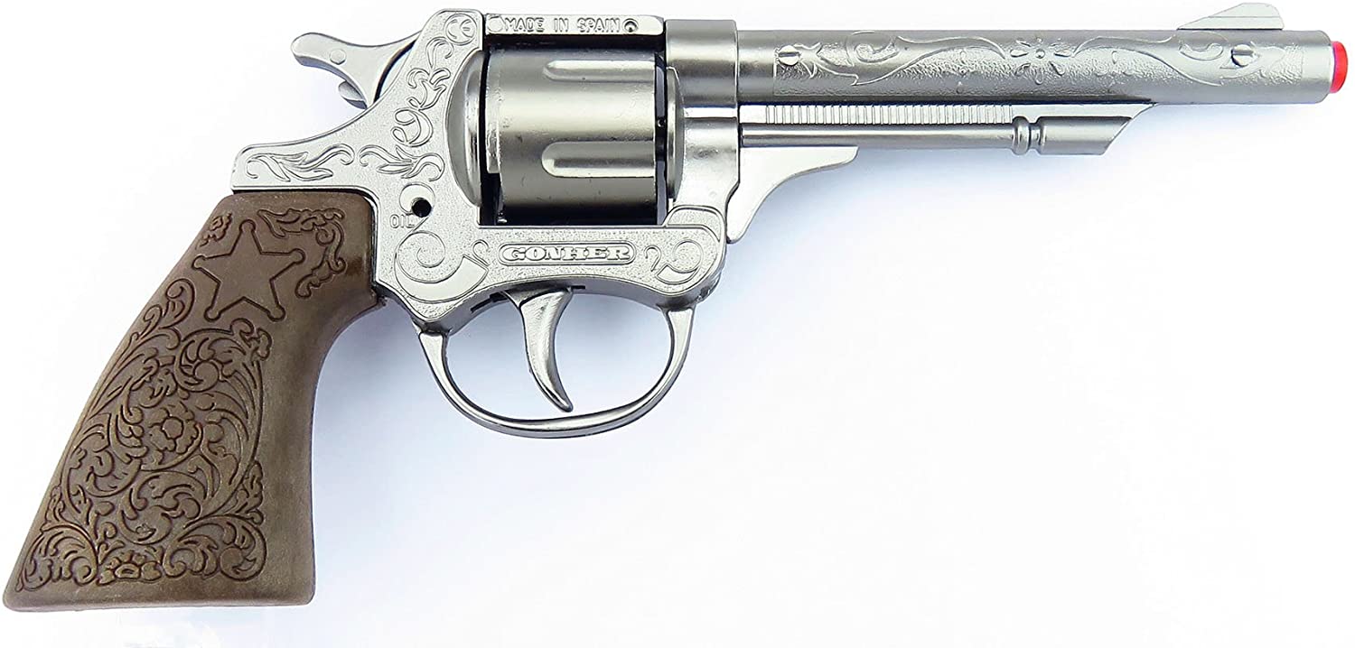 Gonher Toy Cowboy Rifle & Pistol Set 8 Shot