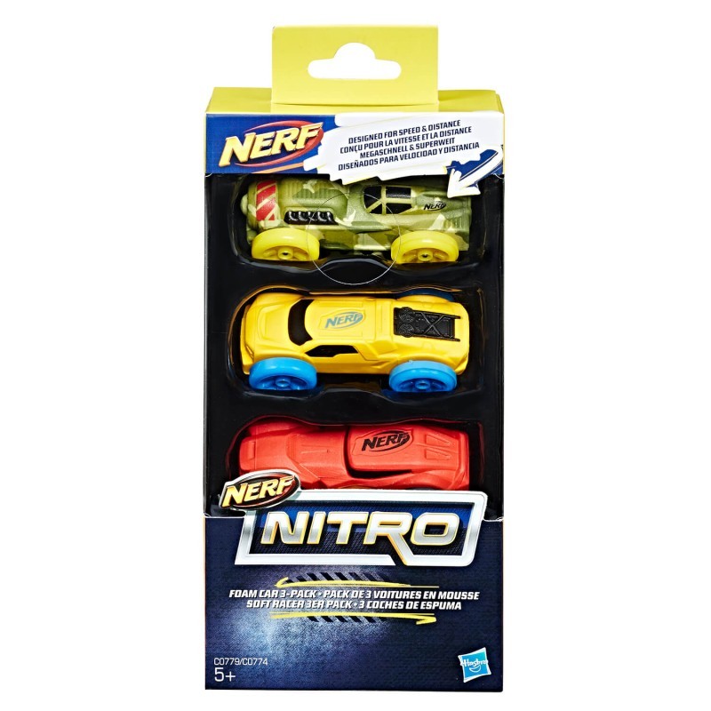 Nerf Nitro Refill Cars 3 Pack
