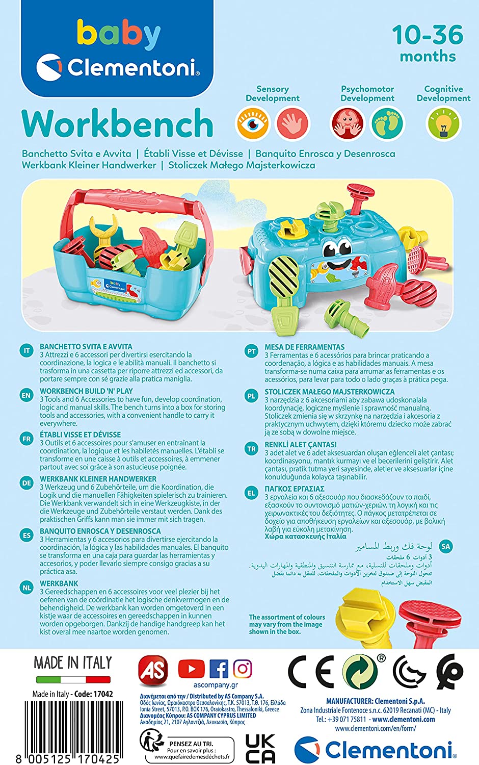 Baby Clementoni - Workbench