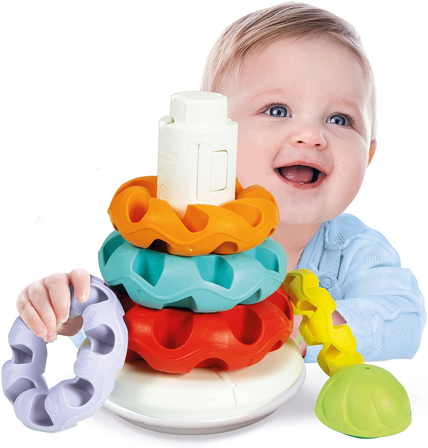 Baby Clementoni - Stacking Rings
