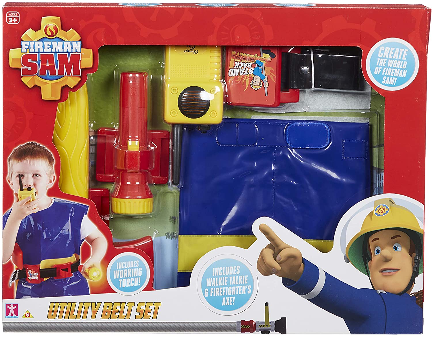 Fireman Sam Utility Belt with Jacket