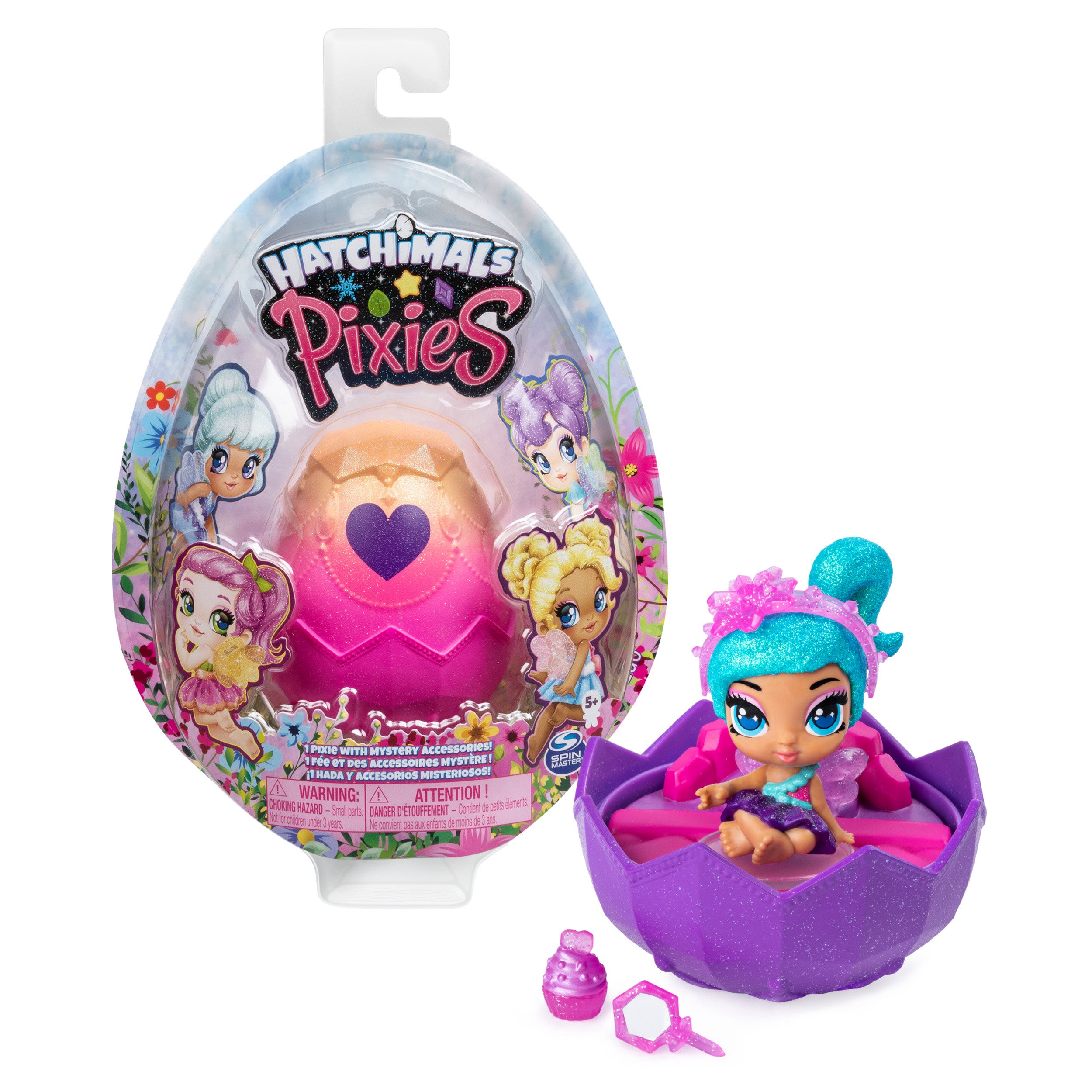 Hatchimals Pixies Royal Snow Ball