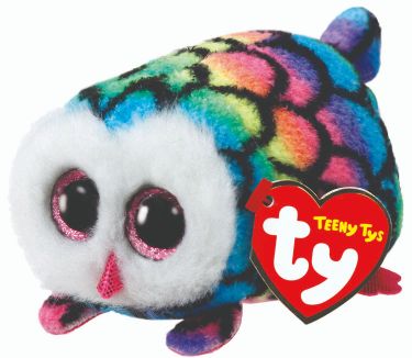 Ty Hootie Multi Owl Teeny Ty